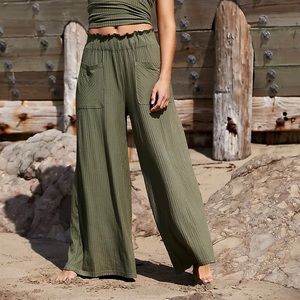 NWT Free People Blissed Out Wide-Leg Pants